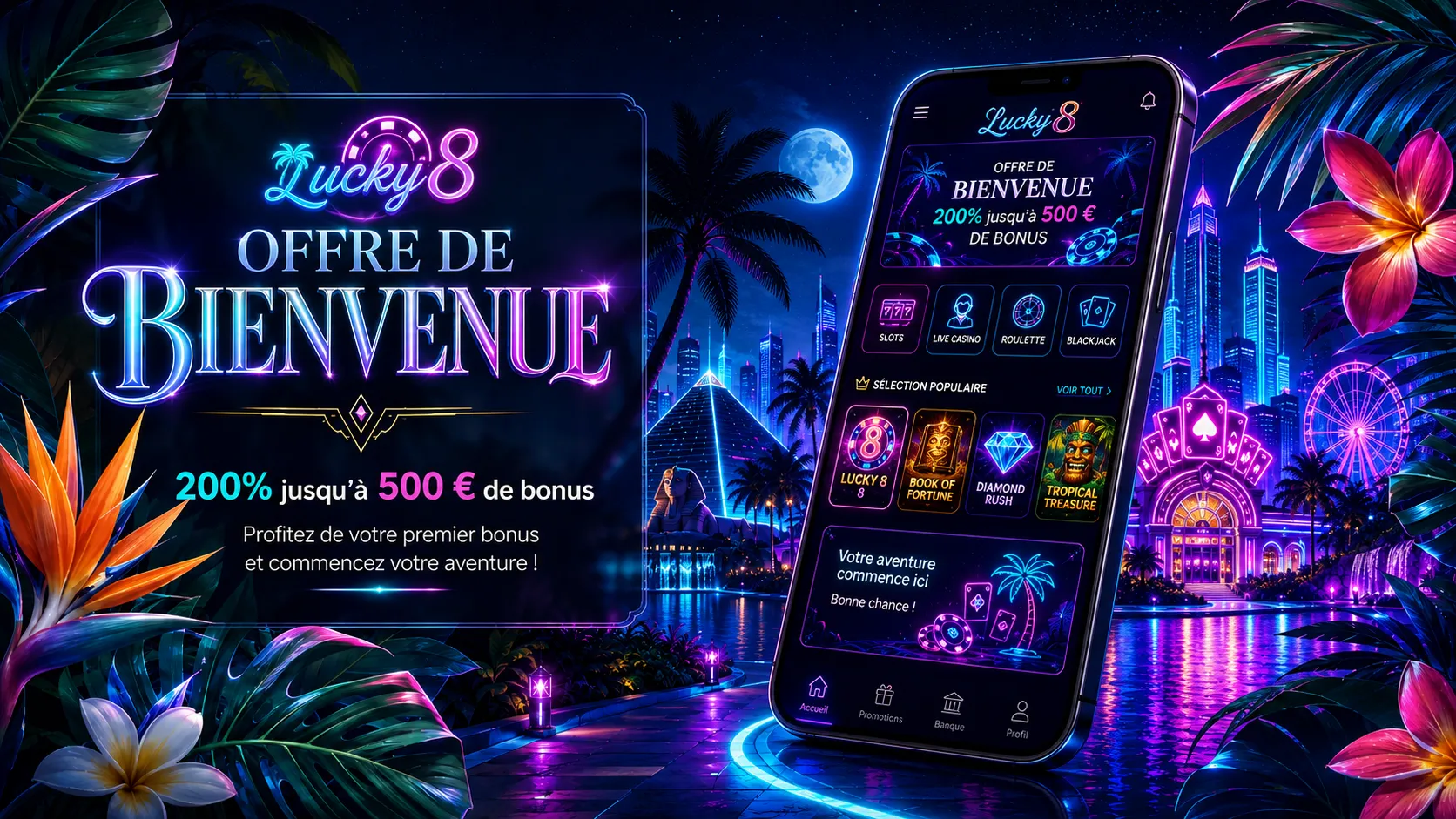 Lucky8 Application