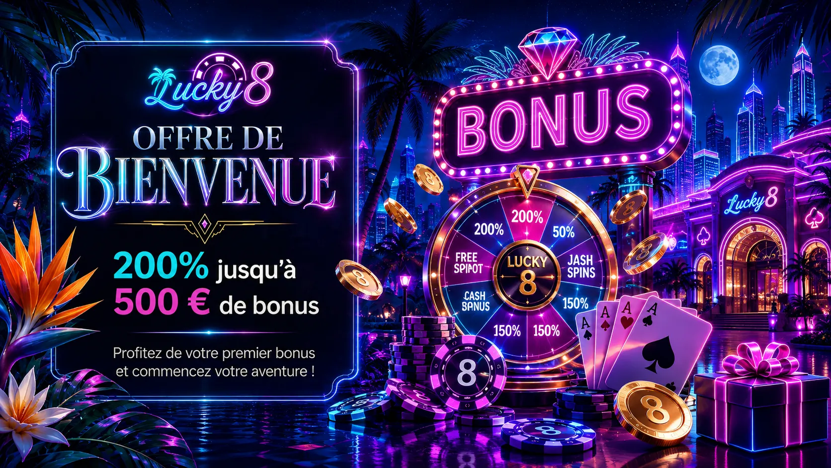 Lucky8 Casino Bonus