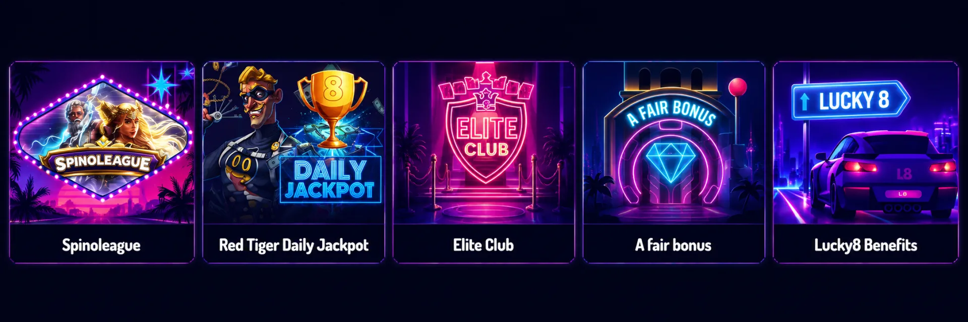 Promotions au casino Lucky8